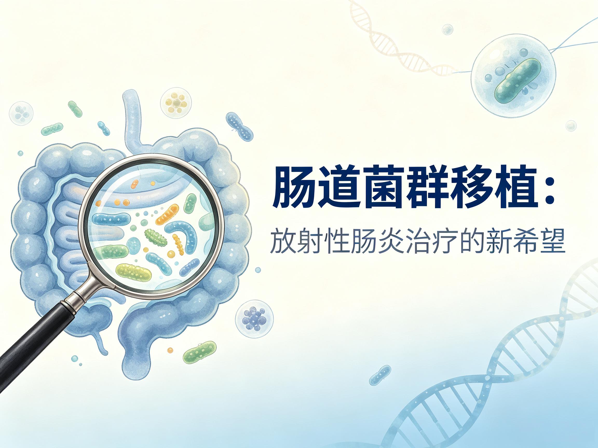 郑州市|第3期 肠道菌群移植：放射性肠炎治疗的新希望